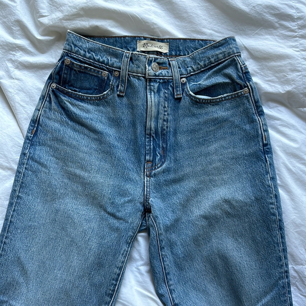 Madewell perfect vintage straight jean